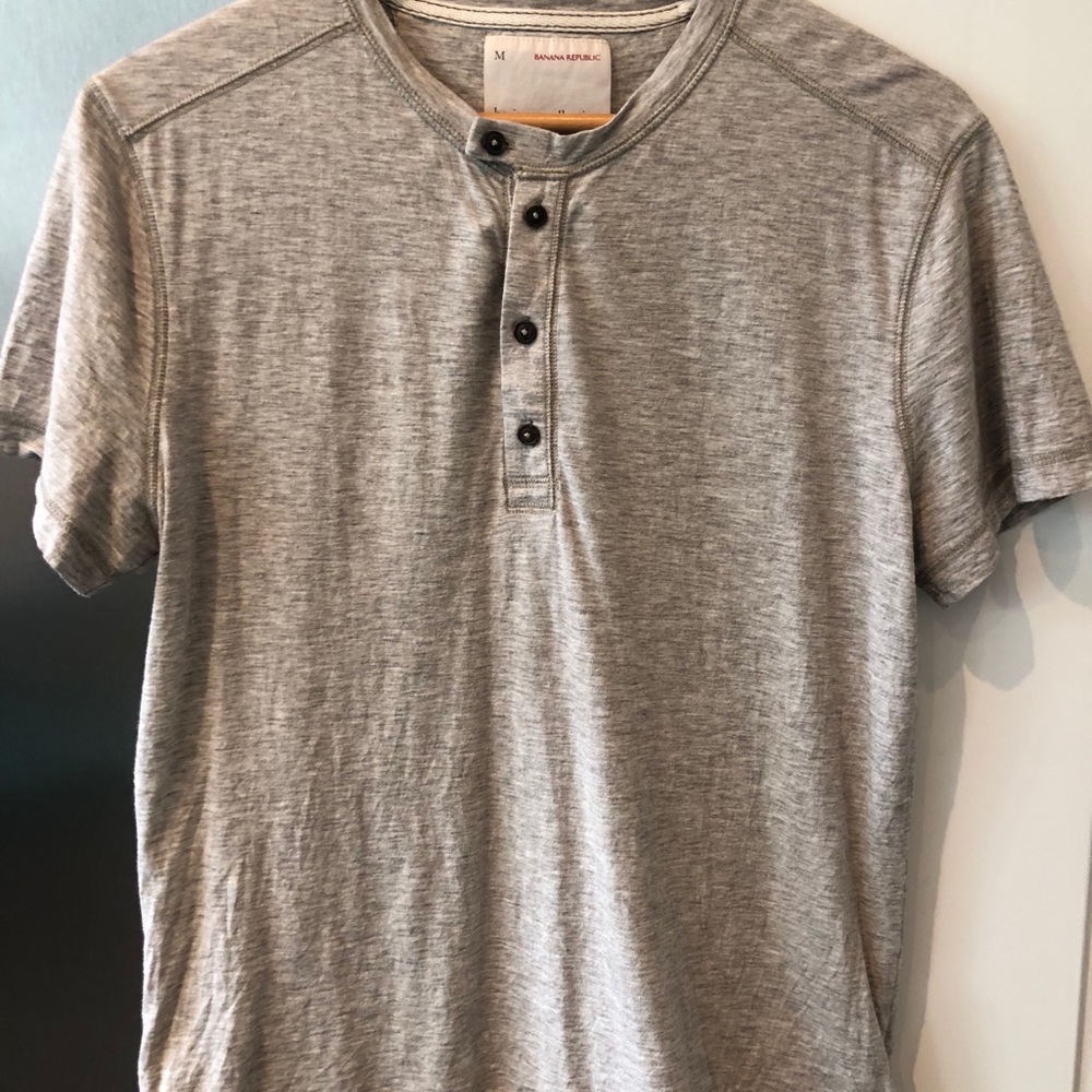 Banana Republic Heritage Yak wool blend henley (M)